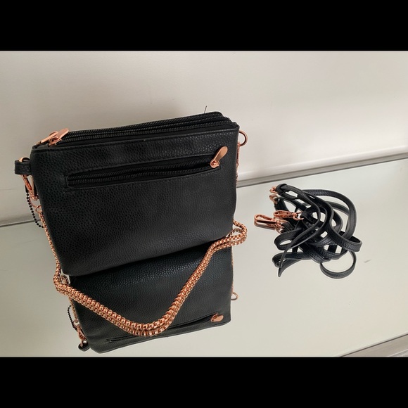 Colette by Colette Hayman Handbags - crossbody bag with rose gold chain